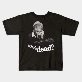 Murder She Wrote - Fletcher - white version Kids T-Shirt